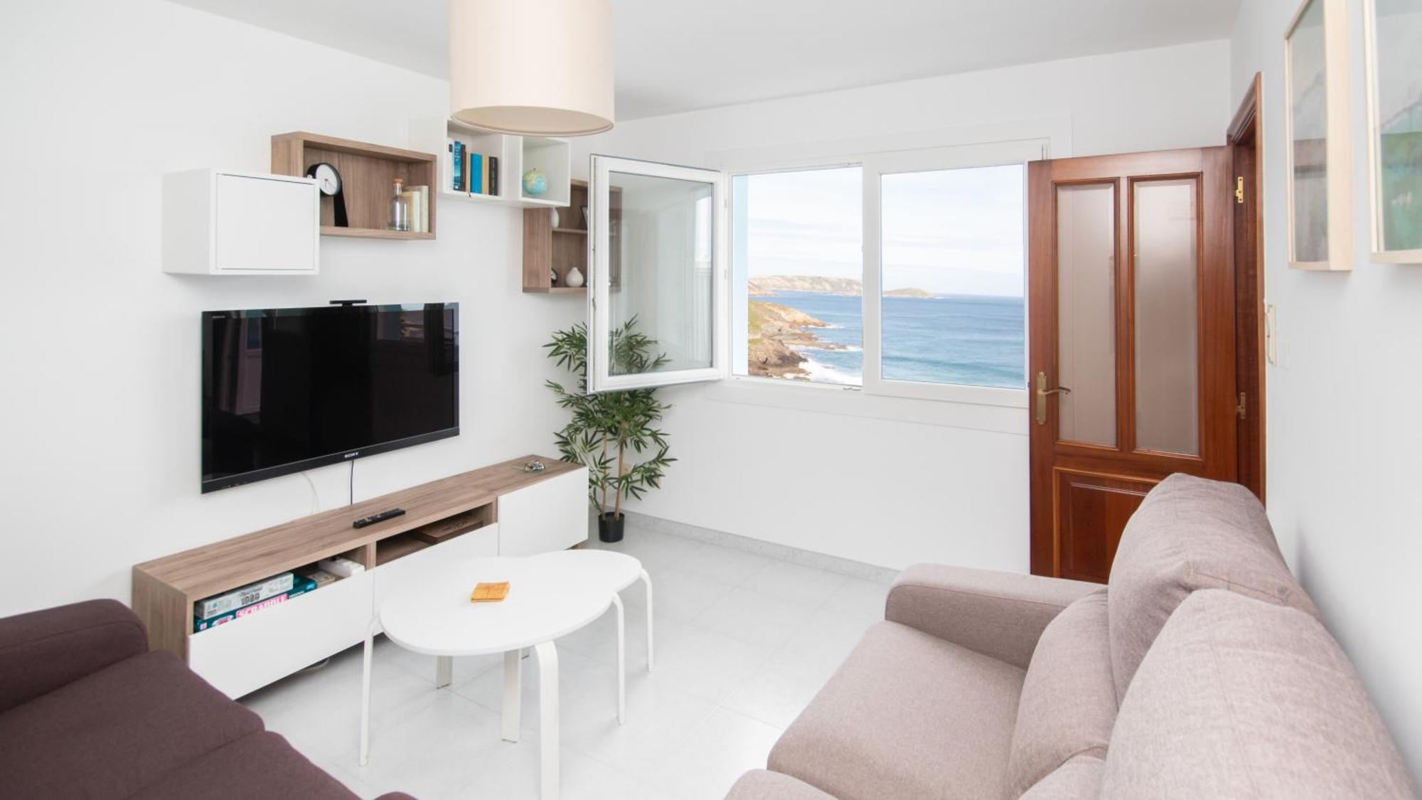 Ag Apartamento Nordes Malpica Primera Linea Playa 外观 照片
