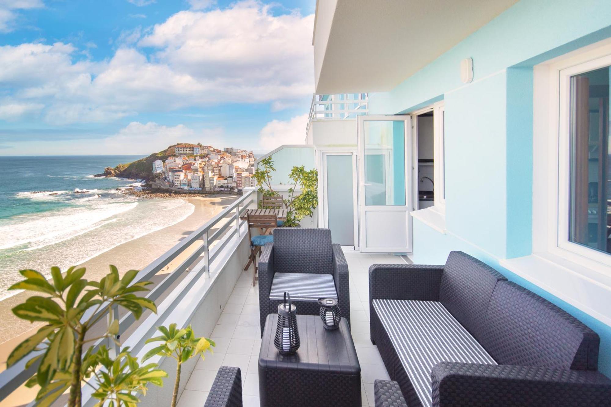 Ag Apartamento Nordes Malpica Primera Linea Playa 外观 照片