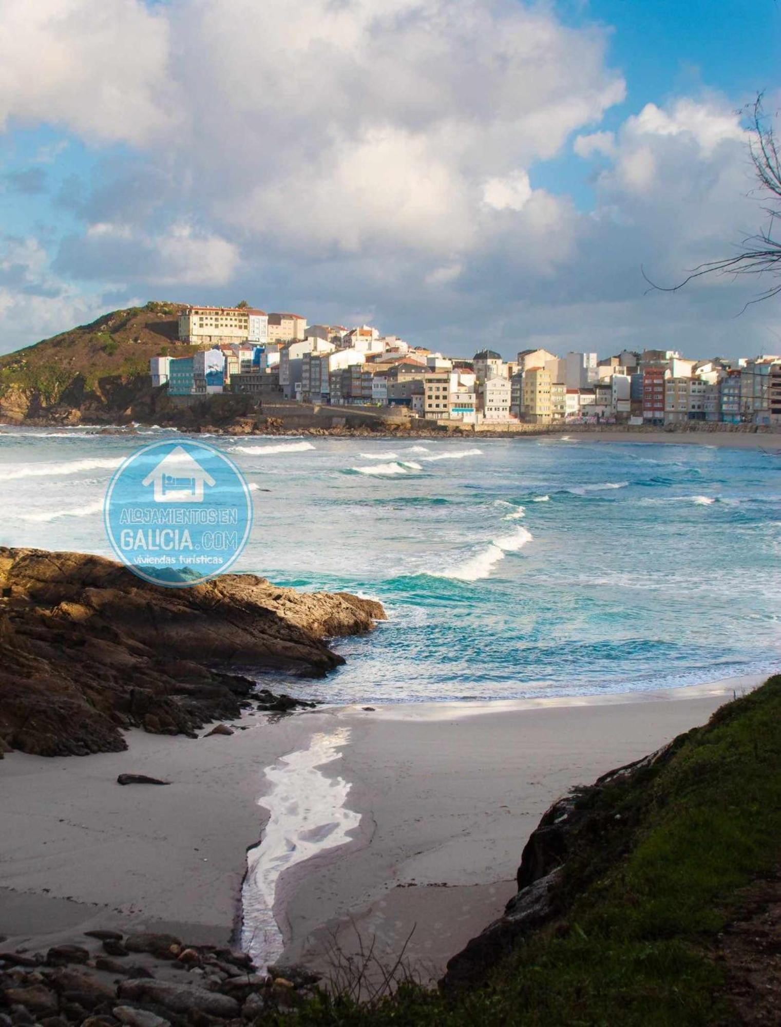 Ag Apartamento Nordes Malpica Primera Linea Playa 外观 照片