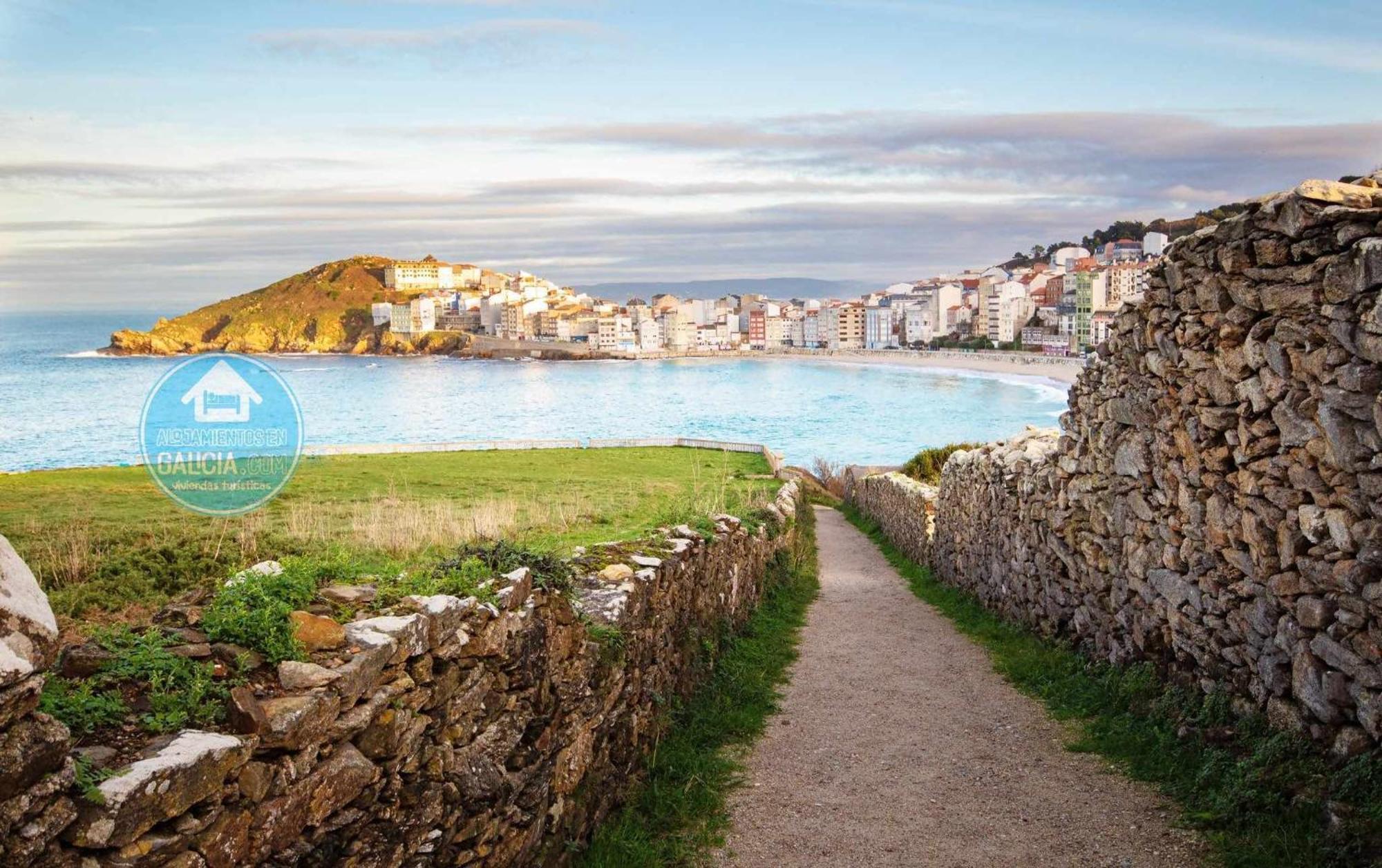 Ag Apartamento Nordes Malpica Primera Linea Playa 外观 照片
