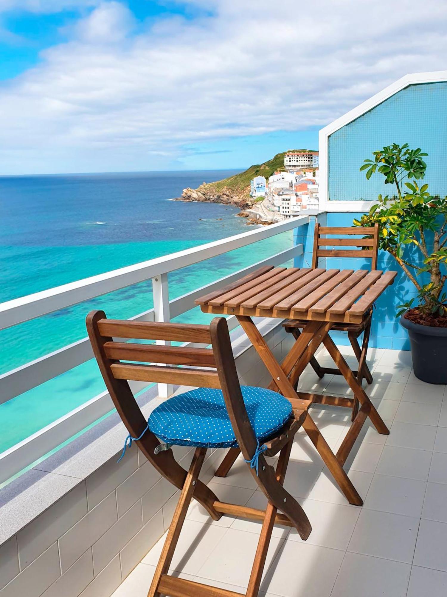 Ag Apartamento Nordes Malpica Primera Linea Playa 外观 照片